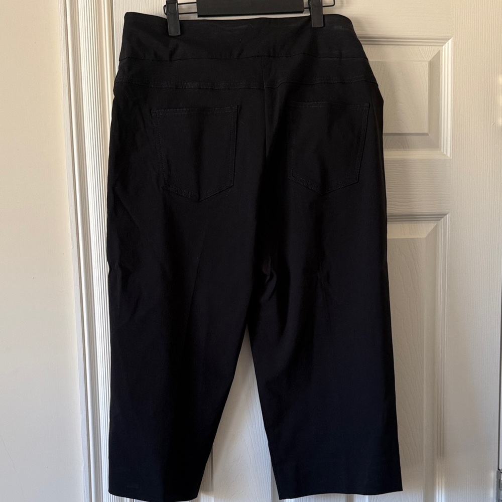 Ruby Rd. Dark Charcoal Capris - image 3